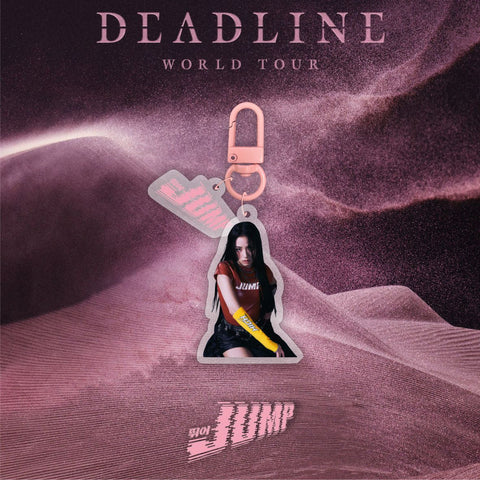 2025 Blink JUMP Acrylic Keychain Pendant Kpop for DEADLINE World Tour