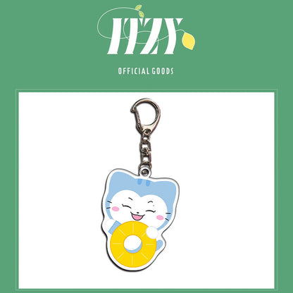 ITZY TWINZY Flash Keychain Pendant Bag Accessory Ladder Gift