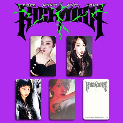 aespa Rich Man Kpop Card Album Postcard
