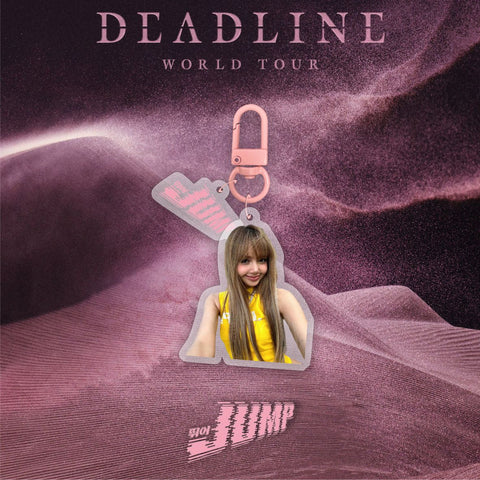 2025 Blink JUMP Acrylic Keychain Pendant Kpop for DEADLINE World Tour