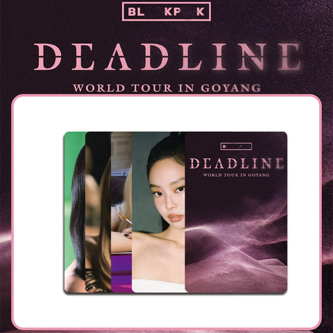 2025 Blink Deadline Concert Photo Card for DEADLINE World Tour
