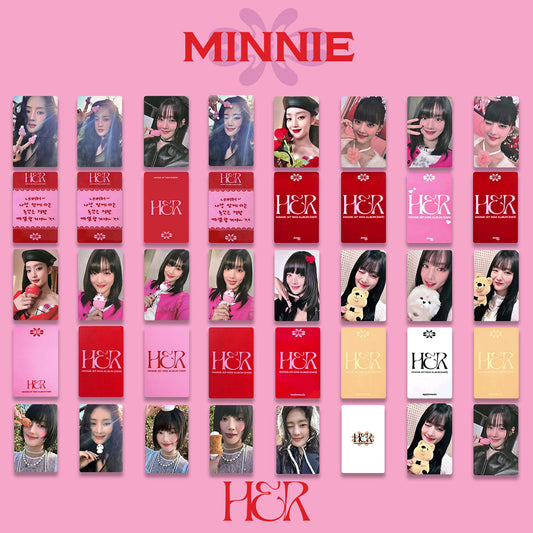 (G)I-DLE Minnie Premium Lomo Cards – K4 POB & Broadcast Special Edition