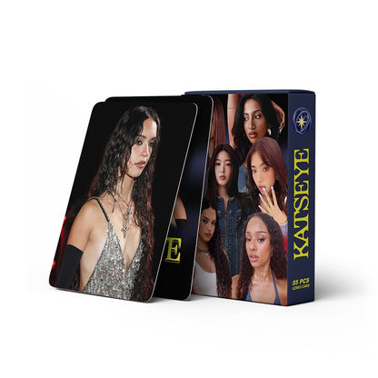 KATSEYE - 55-Piece Lomo Card Set - K-Pop Girl Group Photocard Collection