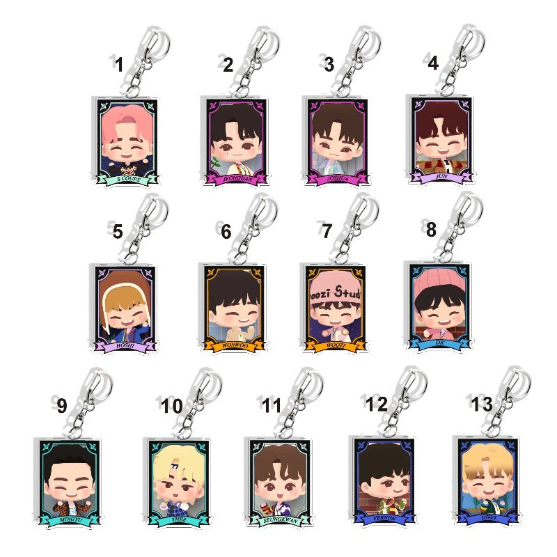 SEVENTEEN 'MAESTRO' Era Acrylic Keychain