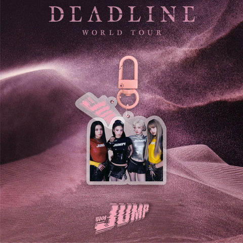2025 Blink JUMP Acrylic Keychain Pendant Kpop for DEADLINE World Tour