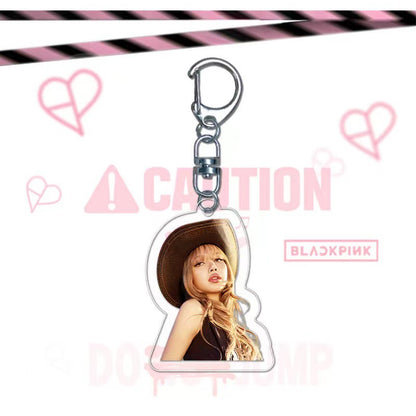 Blackpink Album Jump Peripheral Acrylic Pendant Keychain V.2