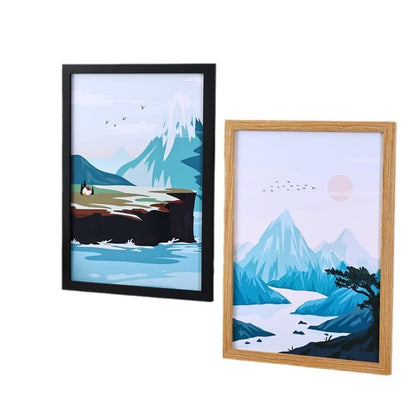 Minimalist Wooden Poster Frame (30x40cm / 12x16")