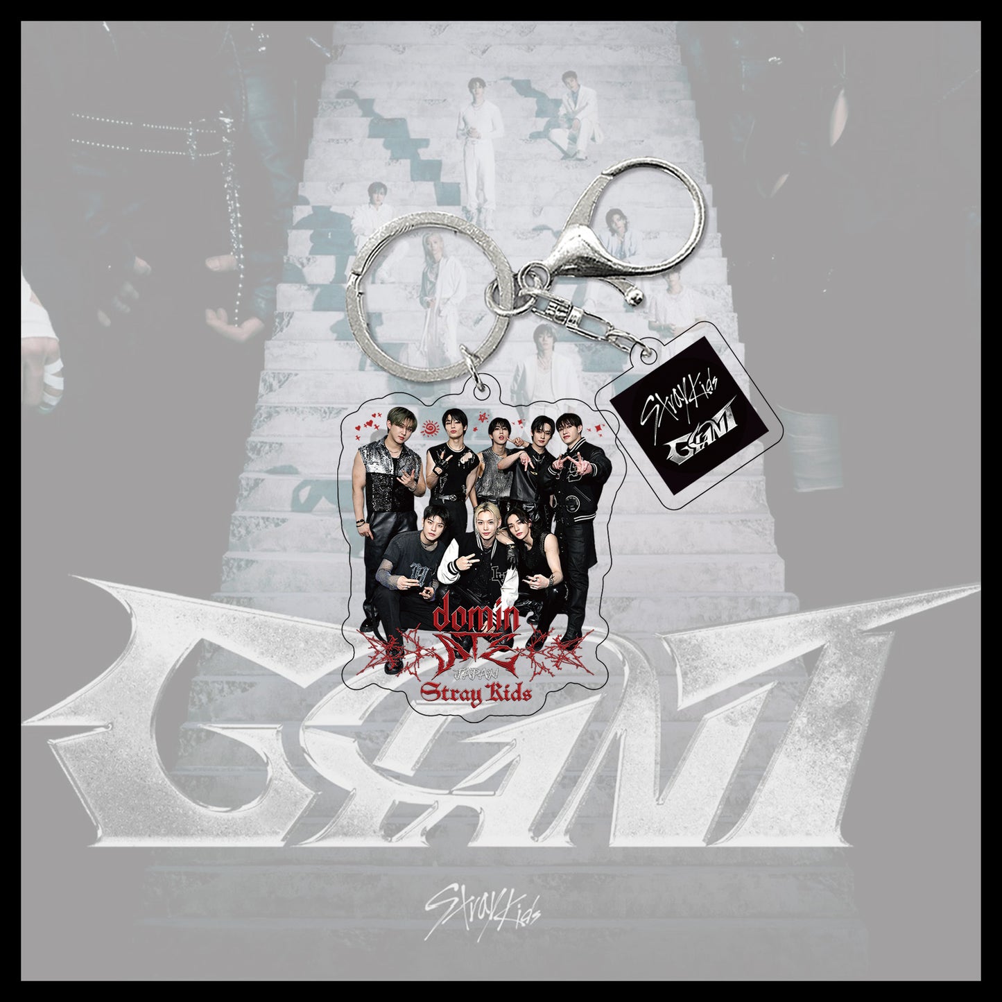 Stray Kids Brand Album GIANT Peripheral Keychain Acrylic Ornaments