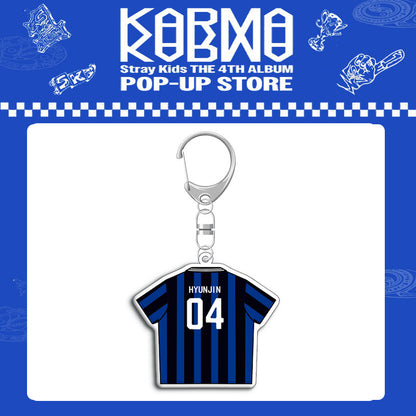 Stray Kids New Special Karma Jersey Acrylic Keychain