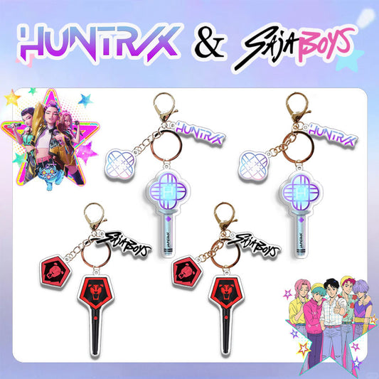 HUNTRIX Hunters & Saiaboy Stick Keychain Pendant KPOP Periphery