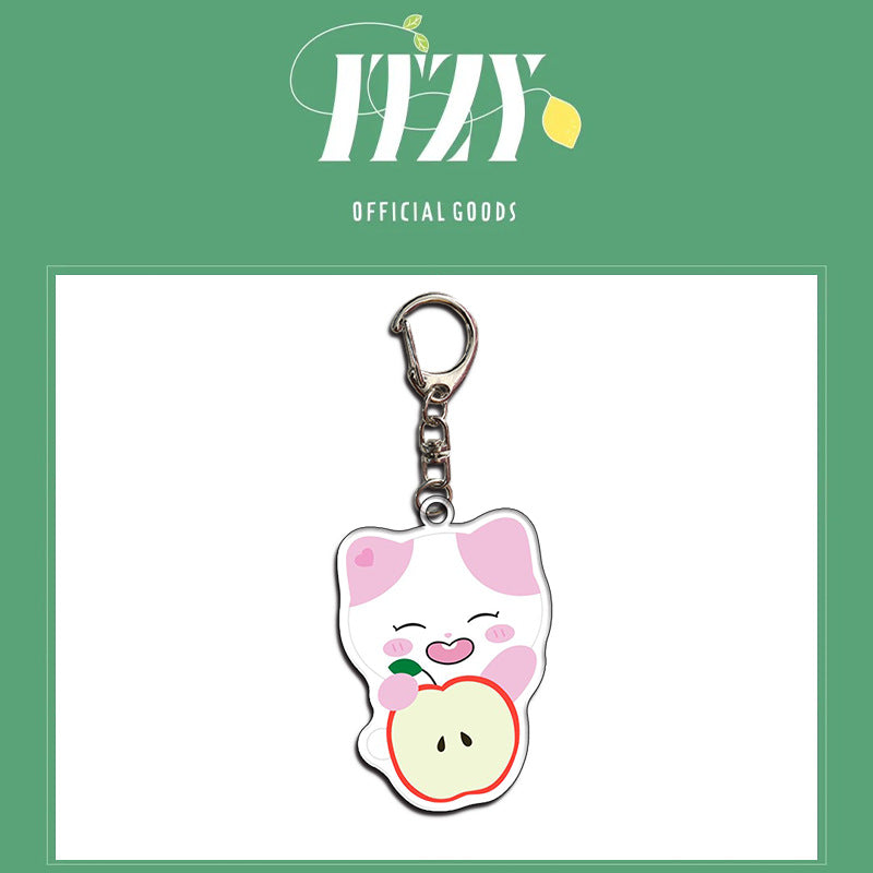 ITZY TWINZY Flash Keychain Pendant Bag Accessory Ladder Gift