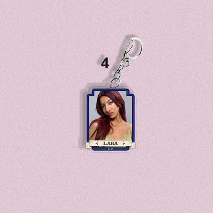 KATSEYE Keychain Unisex Stylish Trendy Fashionable Key Ring