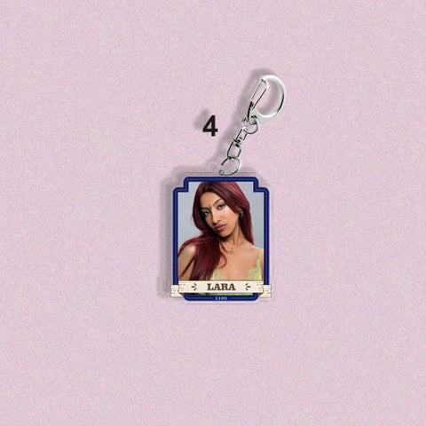 KATSEYE Keychain Unisex Stylish Trendy Fashionable Key Ring