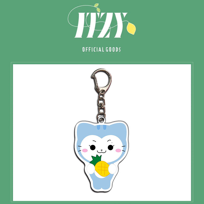 ITZY TWINZY Flash Keychain Pendant Bag Accessory Ladder Gift