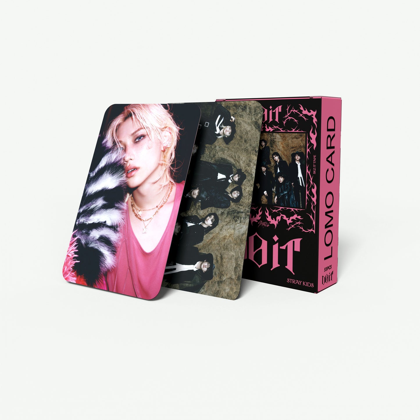 Stray Kids "Do IT" Mini Album - 55-Piece Lomo Card Collection (Hyunjin Focus)