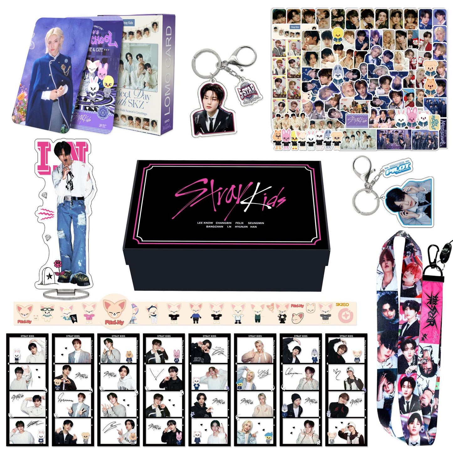 Stray Kids "STAY" Treasure Box - 8-in-1 Deluxe Merch Set