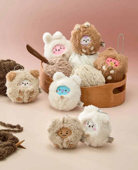 BTS - BT21 Plush Keyring (MADE BY RJ)