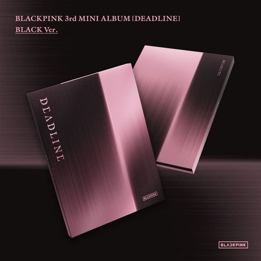 [PRE-ORDER]BLACKPINK 3rd MINI ALBUM [DEADLINE] BLACK Ver. / PINK Ver. Set