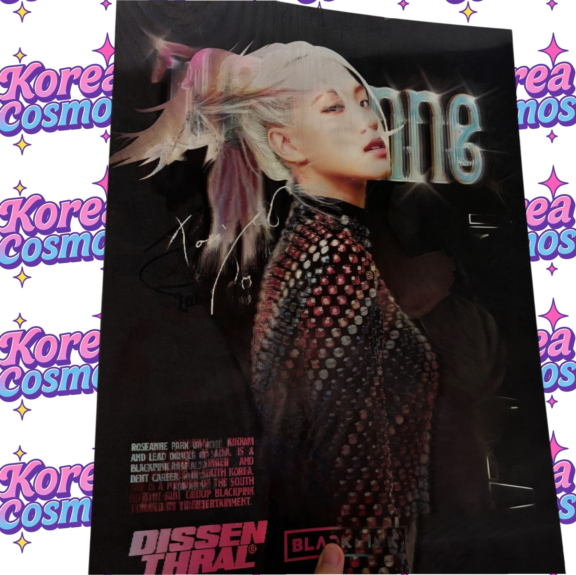 BLACKPINK 2025 3D Holographic Poster V1 – KoreaCosmos