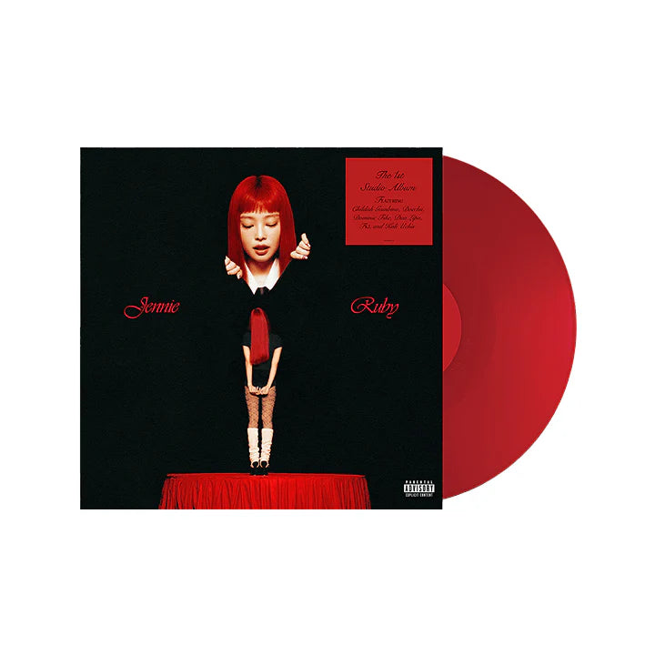 JENNIE - Ruby (1st Studio Album) Vinyl LP (Unsigned)