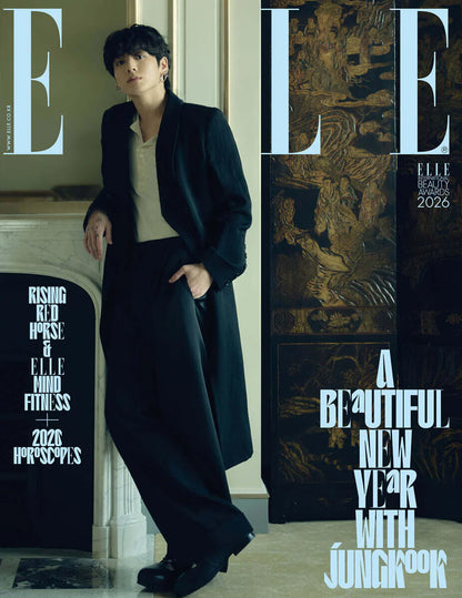 [PRE-ORDER] BTS JUNG KOOK: ELLE Korea Magazine - January 2026 Issue Cover