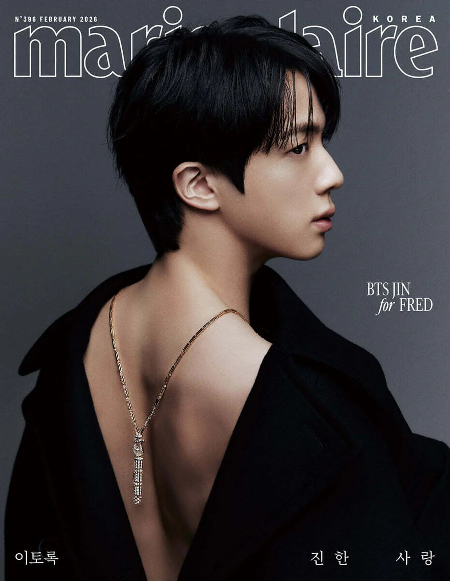[PRE-ORDER]BTS JIN: marie claire Korea Magazine 2026.02 Cover