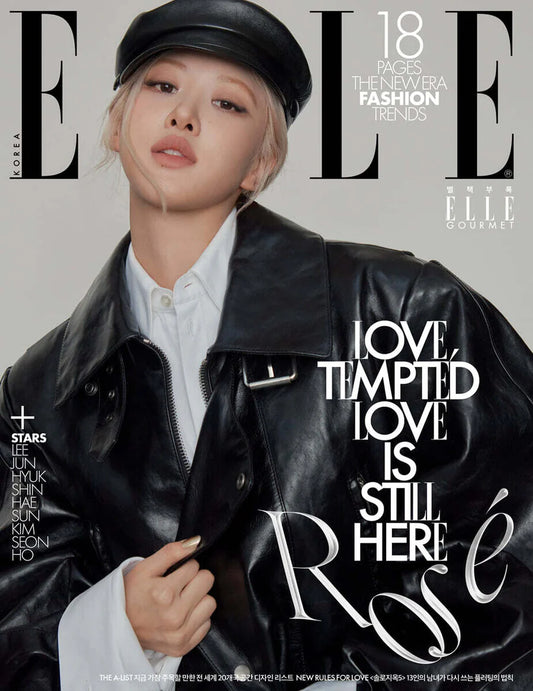 BLACKPINK ROSÉ: ELLE Korea Magazine 2026.02 Cover