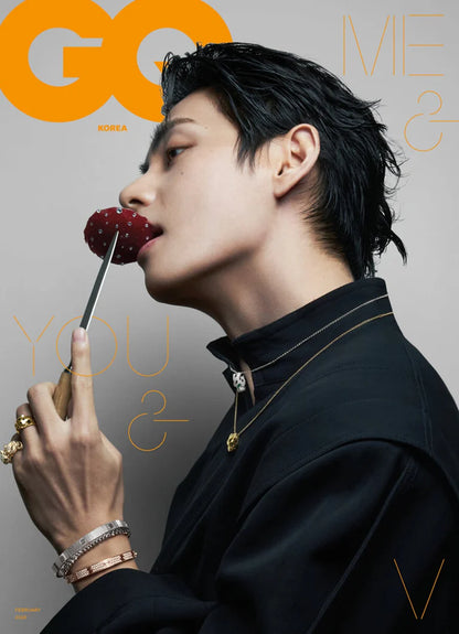 [Pre-Order] BTS V: GQ Korea Magazine 2026.02 Cover