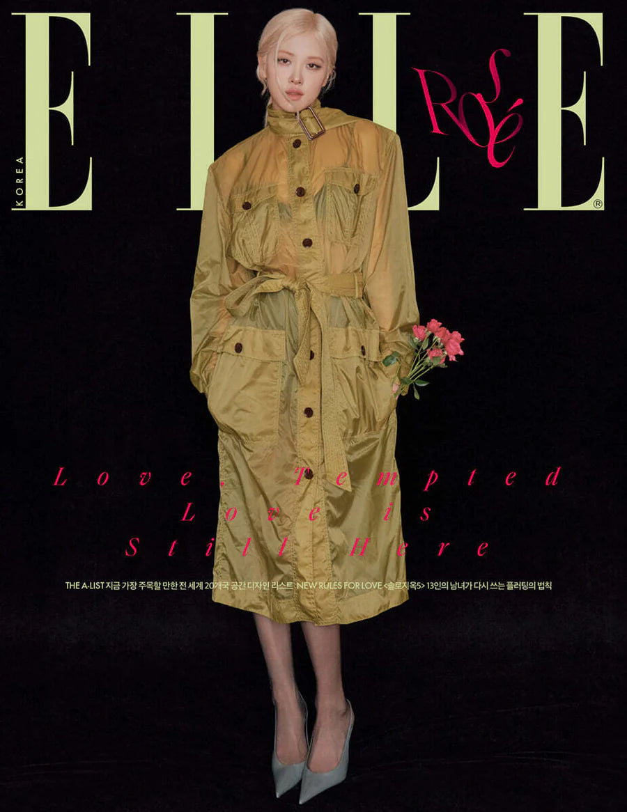 BLACKPINK ROSÉ: ELLE Korea Magazine 2026.02 Cover