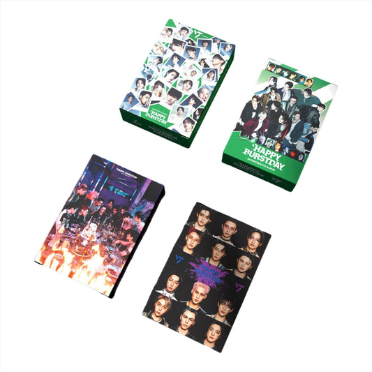 SEVENTEEN - 'HAPPY BURSTDAY' 55-Piece Lomo Card Set