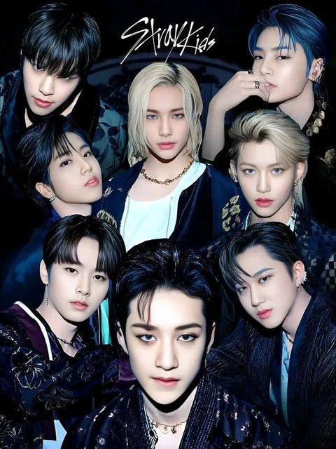 Stray Kids Holographic 3D Poster