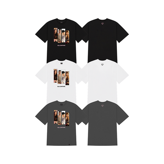 BLACKPINK - Pop Up Official PHOTO T-SHIRT_TYPE1