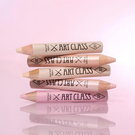 TOO COOL FOR SCHOOL Artclass Frottage Pencil (1.1g) – 🏆 2025 Olive Young Award Winner